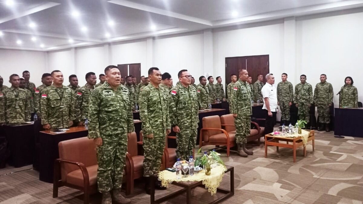 Bimtek Ketahanan Pangan Kompi Produksi 2026 Dibuka di Merauke, Targetkan Swasembada