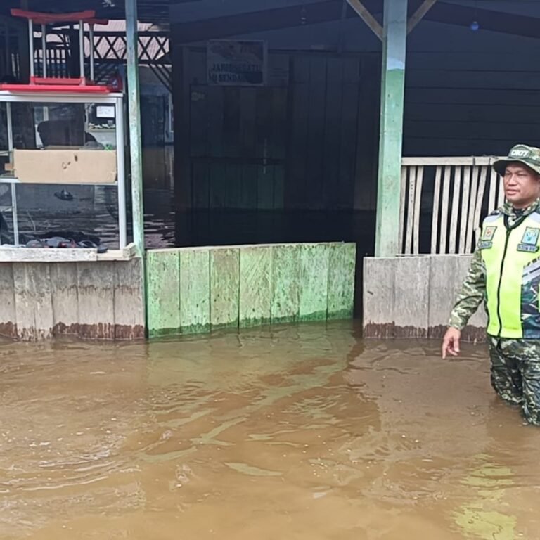 Air Lawe Soraya Meluap ke Cot Bayu, Jalan 500 Meter Terendam dan Puluhan Jiwa Mengungsi
