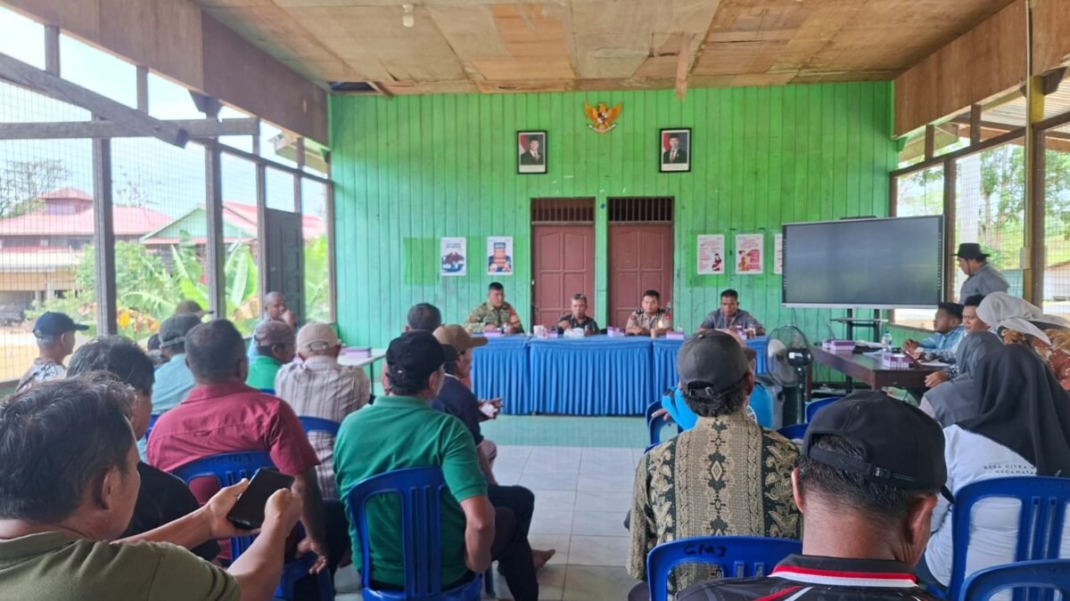 Warga dan Pemerintah Desa Mediasi Pelaporan PADes 2024–2026 di Citra Manunggal Jaya