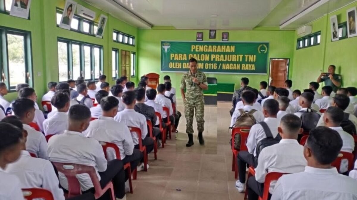 Arahan Dandim 0116/Nagan Raya: Jangan Andalkan Sekadar Fisik untuk Menjadi Prajurit