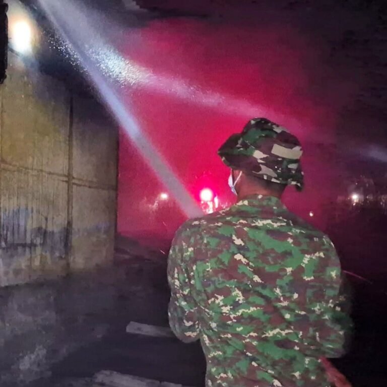 Evakuasi dan Pemadaman Bersama: Kebakaran Lahan di Yaba Maru Terkendali