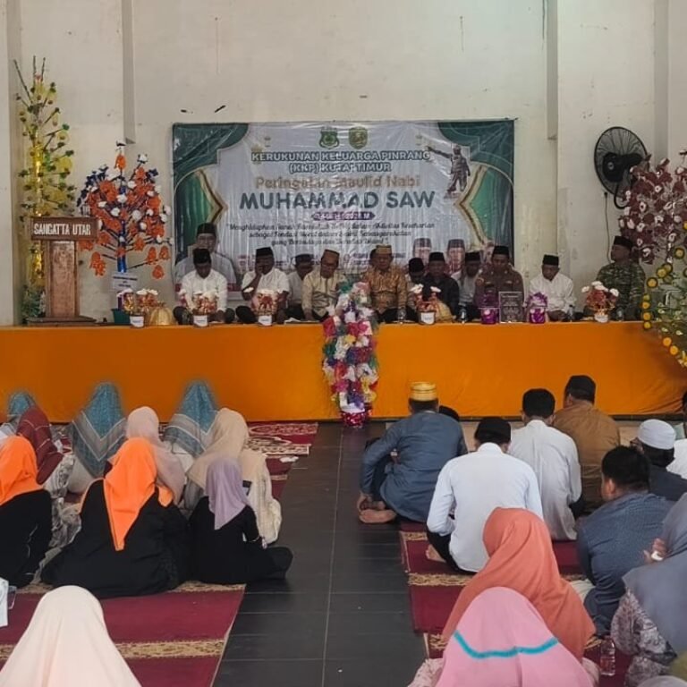 Babinsa Koramil 0909-01/Sangatta Hadiri Acara Maulid Nabi yang Diselenggarakan KKP