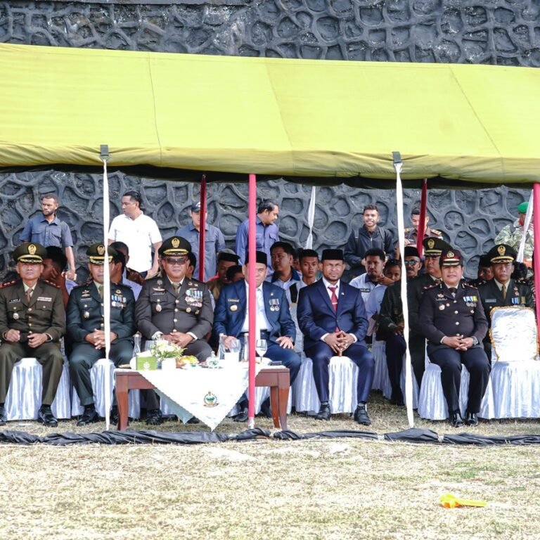 Danrem 182/JO Bacakan Lima Pesan PRIMA Panglima TNI pada Upacara HUT ke-81