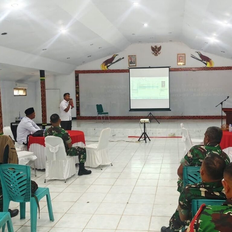 50 Babinsa Merauke Dibekali IKD dan Aplikasi Perlinsos untuk Percepat Bantuan