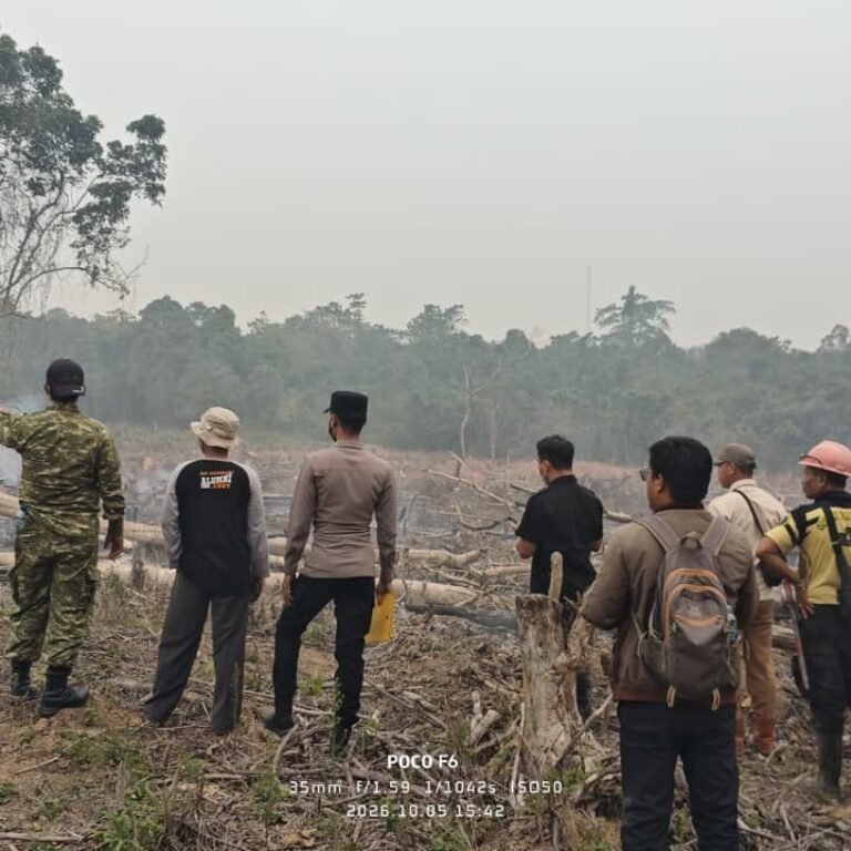 Darurat Karhutla: 2 Hektare di Kongbeng Dipadamkan Tim Gabungan