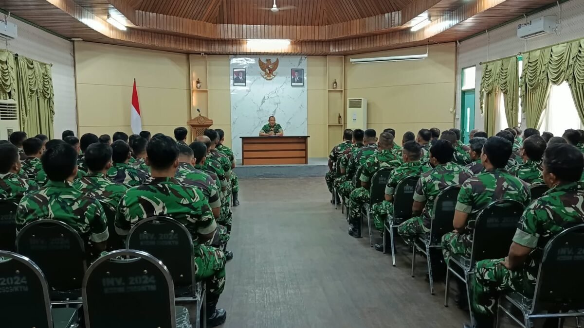 Dandim 0909/Kutai Timur Tekankan Pentingnya Sosialisasi Penerimaan TNI AD oleh Babinsa